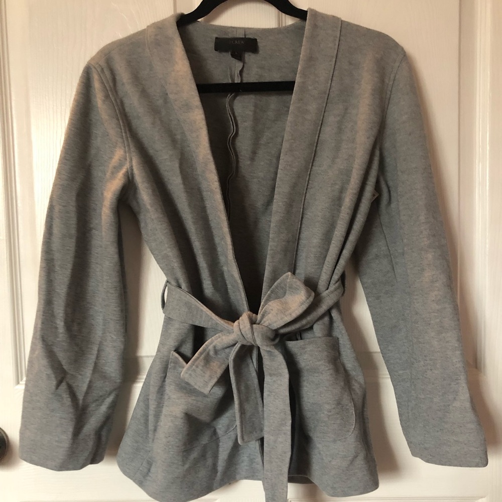 J Crew belted blazer